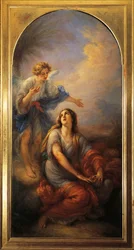 Hagar in the desert