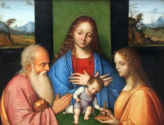 Virgin and Child with St. Joseph and Lucia
