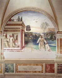 Maur Walks on Water to Rescue St Placid