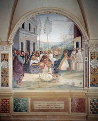 St Benedict Carries the Body of Christ