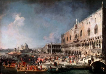 Arrival of the French Ambassador in Venice