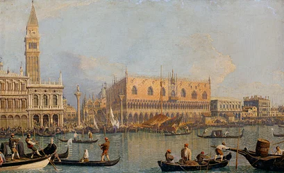 View of the Doges Palace in Venice