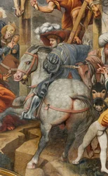 Counterfaccata, Il Pordenone, Crucifixion 1520-21 (Detail)