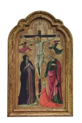 Crucifixion with Saint Lucia