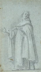 Study of a Standing Dominican, c. 1595