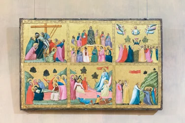 Episodes from the Passion of Christ, Giovanni Baronzio, Rimini, active 1343-1345, National Gallery of Ancient Art, Rome, Italy