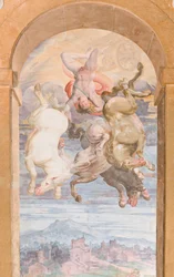 The Chariot of the Sun Driven by Apollo Diving Towards the Earth, Eastern Wall of Apollo Loggia