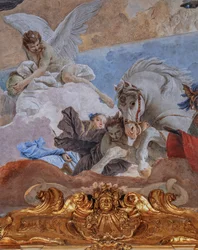 Clerici Palace, the Gallery of Tapestries or the Tiepolo Hall: 