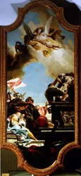 Erecting a Statue in Honour of the Emperor