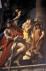 The Crowning with Thorns painting, work of art by Tiepolo, Sant