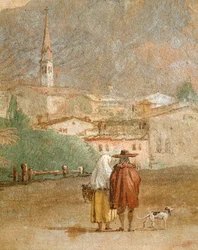 Landscape with Cupid