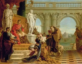 Maecenas Presenting the Liberal Arts to the Emperor Augustus, c.1745