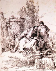 Sorcerer Examining Skulls