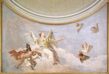 Assumption, fresco (detail), Oratory of Purity, Udine