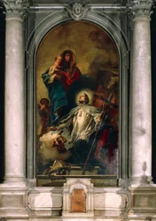The Virgin appearing to Saint John of Nepomuk