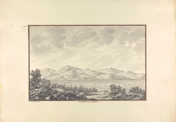 View of the Valley of Hierapolis (Now Pamukkale)
