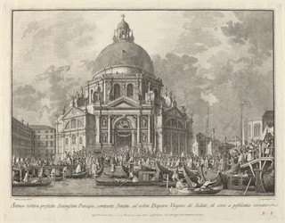 Annual Visit of the Doge to Santa Maria della Salute