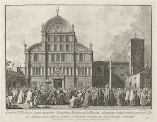 Visit of the Doge to San Zaccaria on Easter Day, 1763-1766