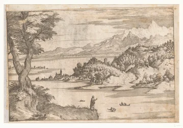Peter Walking on Water (Landscapes with Scenes from the Life of Christ)