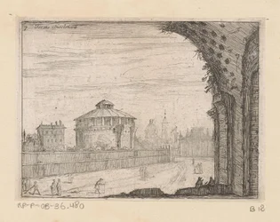 Ruins of the Baths of Diocletian in Rome Terma Diocletiane (title on object) Views of Rome (series title) Alcune Vedute et Prospettive di Luoghi Dishabitati di Roma (series title)