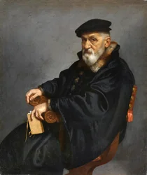 Portrait of a Seated Old Man