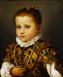 Portrait of a Little Girl from the House Redetti