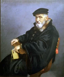 Portrait of an old man