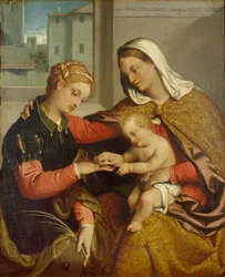 The Mystic Marriage of St Catherine