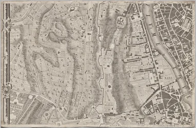 Nuova pianta di Roma by Giambattista Nolli, 1748, known as La Pianta Grande di Roma