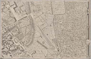 Nuova pianta di Roma by Giambattista Nolli, 1748, known as La Pianta Grande di Roma