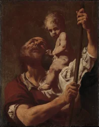 Saint Christopher Carrying the Infant Christ