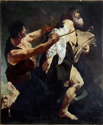 Saint James the Major is Trained to the Martyr