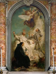 The Three Dominican Saints: Saint Vincent Ferrer, Saint Ludovico Bertrand, and Saint Hyacinth