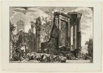 Another View of the Temple of the Sibyl at Tivoli, from Views of Rome