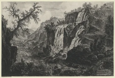 View of the Waterfall at Tivoli
