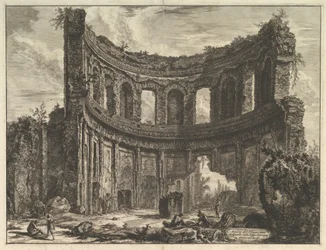 Remains of the so-called Temple of Apollo in Hadrian