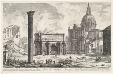 Arch of Septimius Severus on the Roman Forum