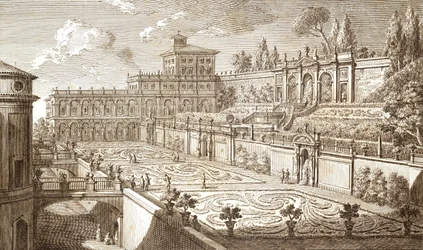 Colonna Gardens in Rome
