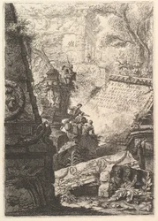 Frontispiece: Prima Parte di Architetture e Prospettive, Rome, ca. 1750