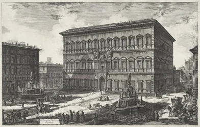 Palazzo Farnese in Rome (Views of Rome)