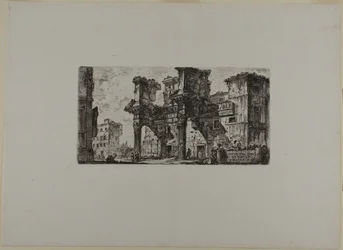 Part of the Forum of Nerva, plate five from Some Views of Triumphal Arches and other monuments