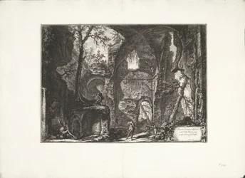 Ruins in Villa Barberini