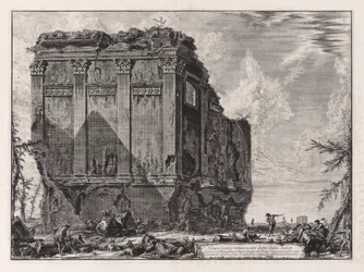 Ancient Temple Commonly Called the Temple of Health on the Via...