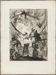 The Giant Wheel, plate 9 from Imaginary Prisons