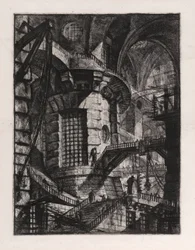 The Round Tower, Plate 3 from Carceri