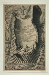Title Page to Volume II of Le Antichit? Romane: Le Antichit? Romane di Giambatista Piranesi Architetto Veneziano Tomo Secondo Contenente gli Avanzi de