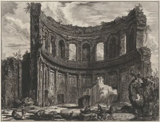 Remains of the So-Called Temple of Apollo at Hadrian