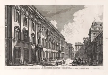 View of the Odescalchi Palace, from Views of Rome