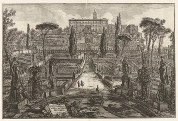 View of the Villa d