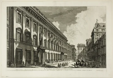 View of the Palazzo Odescalchi (from Views of Rome)